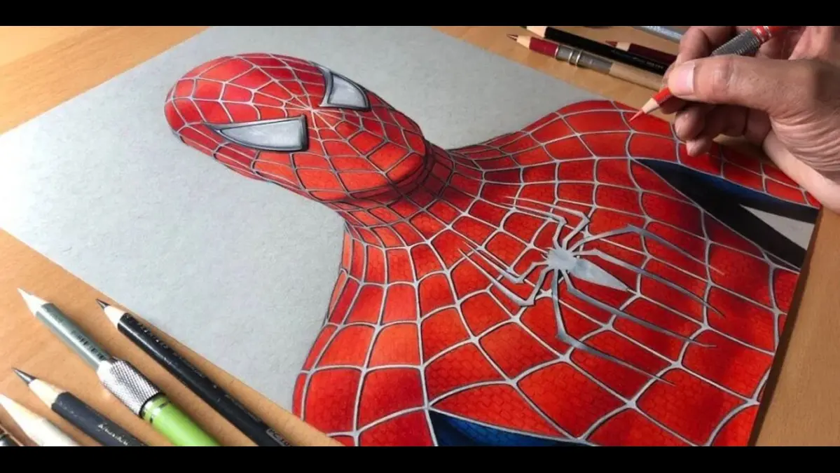 drawing:7barsug8u0w= spiderman