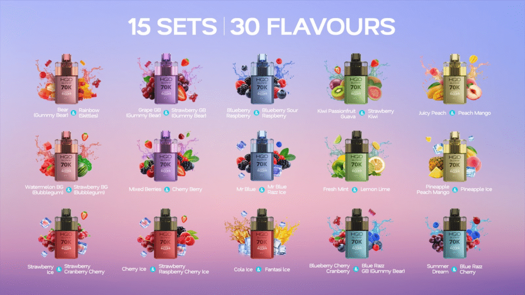 HQD Glow Air 70K Launches in the UK: First-Ever TPD-Compliant 70K Puff Vape with Dual Flavour Switch & 4-in-1 Pod System—Smart in Every Puff HQD Glow Air 70K Launches in the UK: First-Ever TPD-Compliant 70K Puff Vape with Dual Flavour Switch & 4-in-1 Pod System—Smart in Every Puff