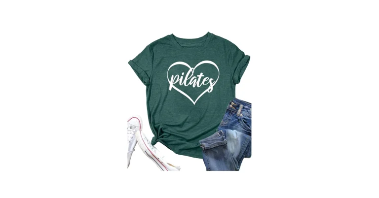 Women Printed Gym Shirts for Yoga and Pilates Classes