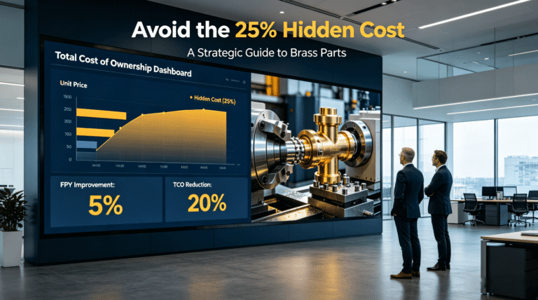Avoiding the 25% Hidden Cost: A Strategic Guide to Brass CNC Turned Parts Procurement for Business Leaders