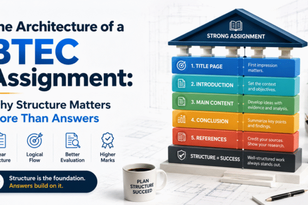 The Architecture of a BTEC Assignment: Why Structure Matters More Than Answers