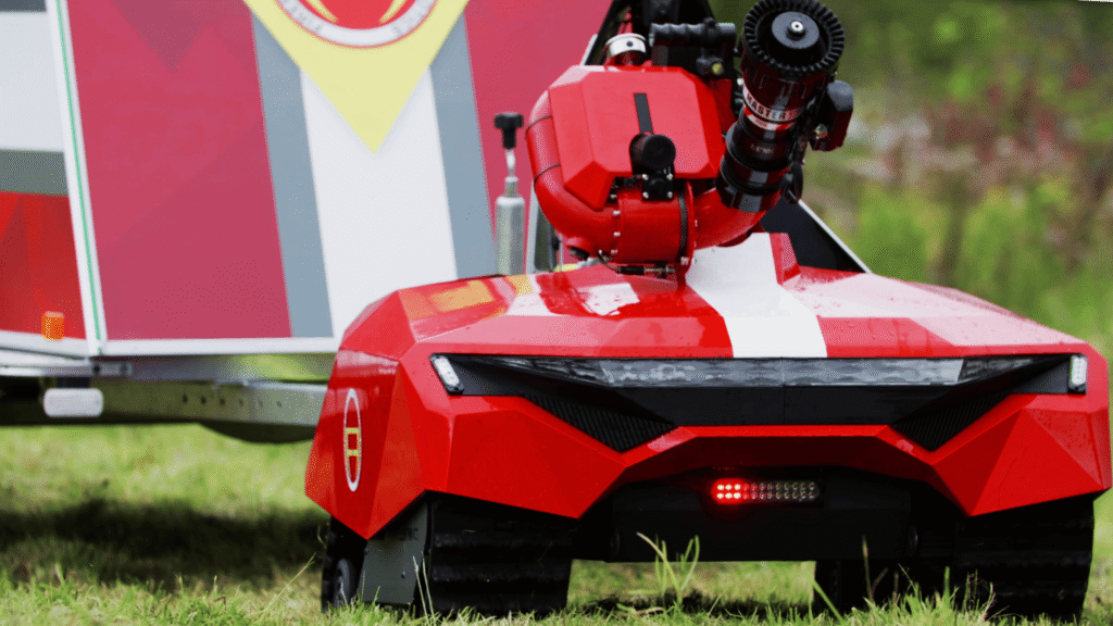Can we Fight Fires Without Risking Lives? The Answer Could be a Firefighting Robot
